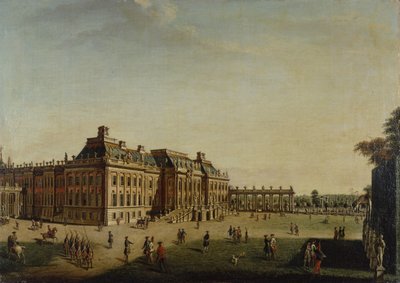 La façade du jardin du château de la ville, 1773 - Johann Friedrich Meyer